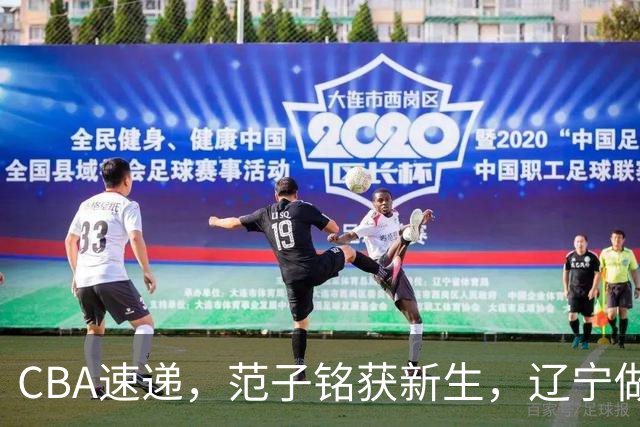 CBA速递，范子铭获新生，辽宁做出让步，王岚嵚加盟山东只差官宣